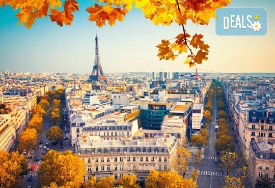 Романтична екскурзия до Париж през октомври! 3 нощувки със закуски в хотел 3*, самолетен билет и летищни такси! - Снимка 1