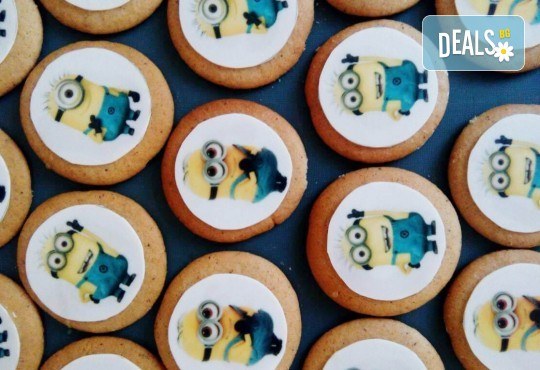 За фирми! Бисквити със снимка, лого или друг дизайн за корпоративни празници от Muffin House! - Снимка 2