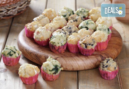 За децата! Сладък сет Детско партис 80 сладки асорти: цветенца, пеперуди или колички, шоколадови топки, мъфини, еклери с крем за детски рожден ден от Muffin House! - Снимка 5