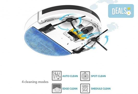 Чистота в дома! Вземете прахосмукачка робот ILIFE V3s Pro за сухо почистване на килими, паркет и ламинат от Martbg.com! - Снимка 5