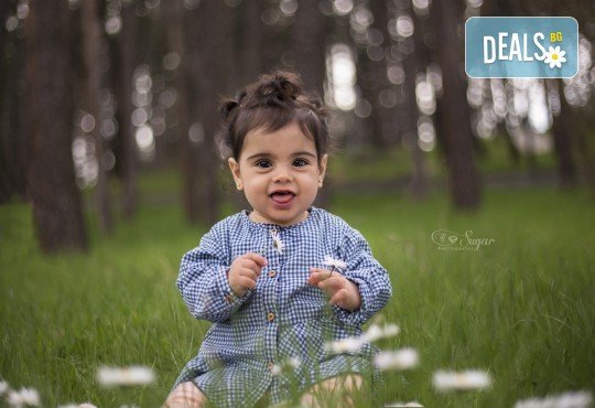 Професионална бебешка и детска фотосесия с 35 обработени кадъра на открито от If Sugar Photography! - Снимка 4