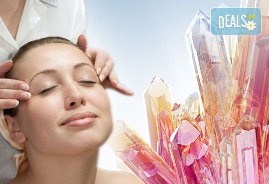Дълбоко релаксиращ масаж на цяло тяло с кристали и масажни масла на френска био козметика Blue Marine, зонотерапия на стъпала и бонус: масаж на лице с кристали в Anima Beauty&Relax - Снимка 1
