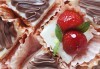 Сладко изкушение! 30 броя тортички със сметана и пресни плодове в кутия от My Style Event! - thumb1 2
