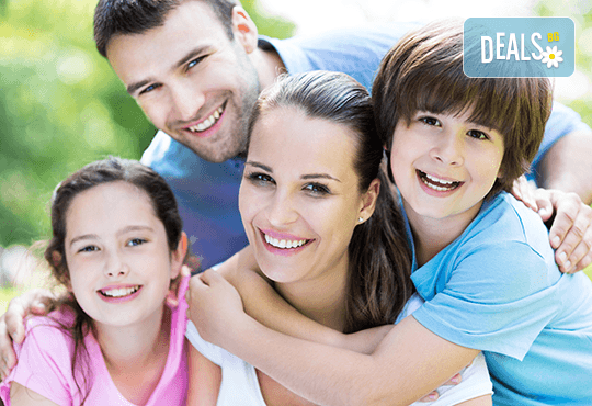 Обстоен първичен преглед, почистване на зъбен камък, полиране с Air Flow и БЕЗПЛАТЕН преглед на цялото семейство в DentaLux! - Снимка 1