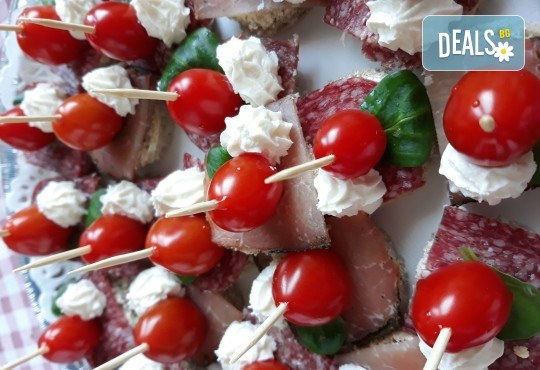Специално предложение за Вашия повод! Вземете 120 броя коктейлни хапки с прошуто, ементал, грозде и пастърма от My Style Event! - Снимка 3
