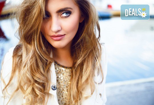 Слънце в косите! Свежи кичури с шапка или фолио, терапия и оформяне на косата със сешоар в Салон за красота B Beauty! - Снимка 3