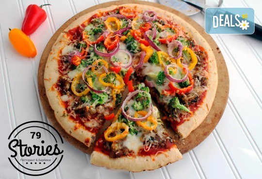 Хапнете вкусна пица по Ваш избор в уютната обстановка на ресторант-барбекю 79 Stories! - Снимка 1