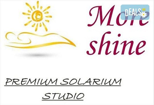 Красив тен през цялата година! Карта за вертикален турбо солариум за 10, 30 или 60 минути от Соларно студио More Shine Premium! - Снимка 9