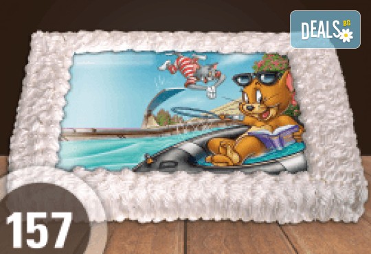 За момче! Торти за момчета: вземете голяма торта 20/ 25/ 30 парчета със снимка на герои от любимите детски филмчета - Нинджаго, Костенурките Нинджа, Спайдърмен и други от Сладкарница Джорджо Джани - Снимка 28