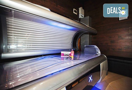 Карта за 30 минути солариум + 2бр. тестери соларна козметика на Soleo в соларно и козметично студио More Sun в Студентски град! - Снимка 9