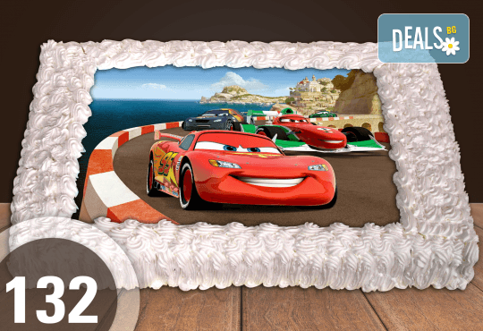 За най-малките! Голяма торта със снимка 20, 25 или 30 парчета за празника на Вашето дете с герой от филм от Сладкарница Джорджо Джани! - Снимка 14