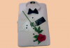 Празнична торта Честито кумство с пъстри цветя, дизайн сърце, романтични рози, влюбени гълъби или др. от Сладкарница Джорджо Джани - thumb 3