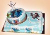 Елза и Анна! Тематична 3D торта Замръзналото кралство от 12 до 37 парчетата - кръгла, голяма правоъгълна или триизмерна кукла Елза от Сладкарница Джорджо Джани! - thumb 9
