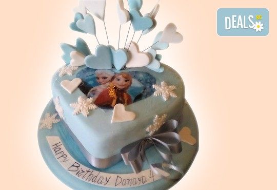 За принцеси! Торта с 3D дизайн с еднорог или друг приказен герой от сладкарница Джорджо Джани! - Снимка 11