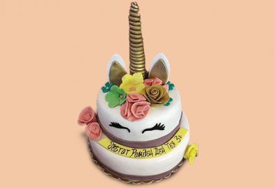 За принцеси! Торта с 3D дизайн с еднорог или друг приказен герой от сладкарница Джорджо Джани!