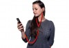 Назад във времето със забавни и нестандартни червени слушалки за мобилен телефон! - thumb 1