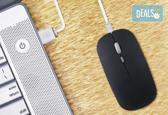 Висококачествена и безжична презареждаща се мишка с елегантен дизайн от Ай Пи Джи Трейд! - Снимка 1