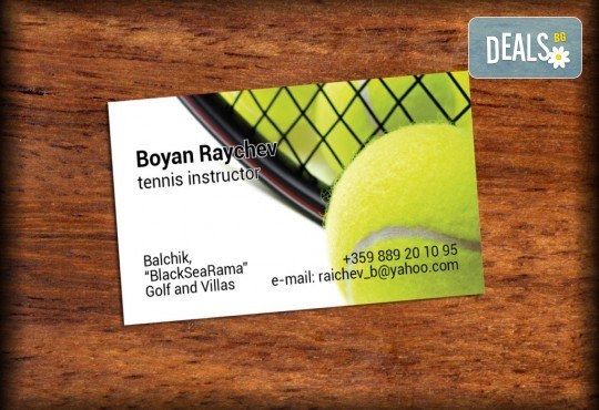 За бизнеса! 1000 луксозни двустранни визитки с UV лак гланц, пълноцветен печат от Pokanabg.com! - Снимка 10