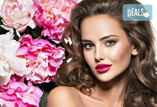 Бъдете очарователни с прическа в Blush Beauty! Подхранваща терапия масажно измиване и прическа: букли, къдрици, прав или начупен сешоар - Снимка 1