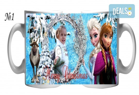 За Коледа! Забавни чаши за малки и големи + снимка и надпис от Сувенири Царево! - Снимка 5