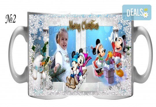 За Коледа! Забавни чаши за малки и големи + снимка и надпис от Сувенири Царево! - Снимка 1