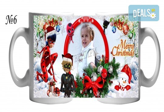 За Коледа! Забавни чаши за малки и големи + снимка и надпис от Сувенири Царево! - Снимка 2
