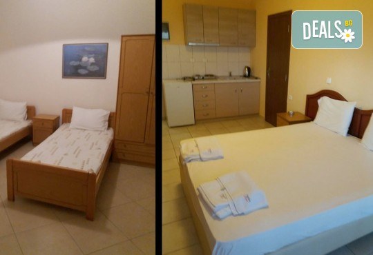 Почивка в Халкидики през септември, със Запрянов Травел! 6 нощувки със закуски и вечери в Hotel Angelos Garden 3*, Торони, възможност за транспорт - Снимка 6