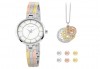 Комплект часовник с трицветна верижка, колие и три чифта обеци на Pierre Cardin + безплатна доставка! - thumb 1