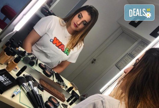 Професионален грим за сватби, официални събития и специални поводи с козметика на MAC, NYX, Inglot и др. от гримьор Елица Толева в Benefit Hair Studio by Tatiana! - Снимка 5