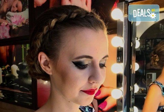 Професионален грим за сватби, официални събития и специални поводи с козметика на MAC, NYX, Inglot и др. от гримьор Елица Толева в Benefit Hair Studio by Tatiana! - Снимка 11