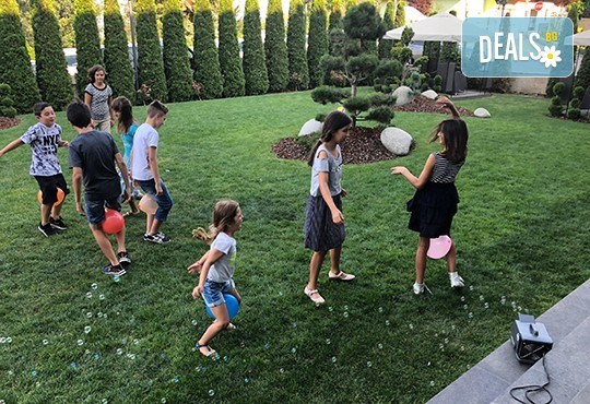 DJ - aниматор и озвучаване за детски Рожден или Имен ден, за 120 мин., на избрано от Вас място! Пакети с озвучавне, диско ефекти, сапунени балони - Снимка 5