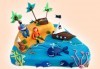 Смърфове, Миньони & Brawl stars! Голяма детска 3D торта 37 ПАРЧЕТА с фигурална ръчно изработена декорация от Сладкарница Джорджо Джани - thumb 21