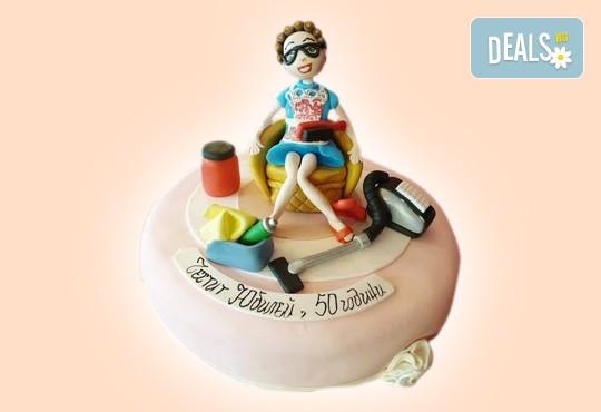 Бъди професионалист! Торта за професионалисти: вкусна торта за фризьори, IT специалисти, съдии, футболисти, режисьори, музиканти и други професии от Сладкарница Джорджо Джани - Снимка 12