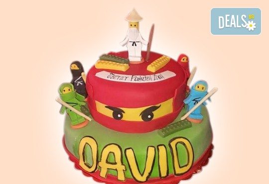 MAX цветове! Детски торти MAX цветове с 2, 3 или 4 фигурки, фотодекорация и апликация по дизайн на Сладкарница Джорджо Джани - Снимка 13
