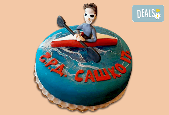 С доставка през март и април! За спорта: торти за футболни фенове, геймъри и почитатели на спорта от Сладкарница Джорджо Джани - Снимка 29