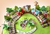 25 парчета! Голяма детска 3D торта с фигурална ръчно изработена декорация от Сладкарница Джорджо Джани - thumb1 6