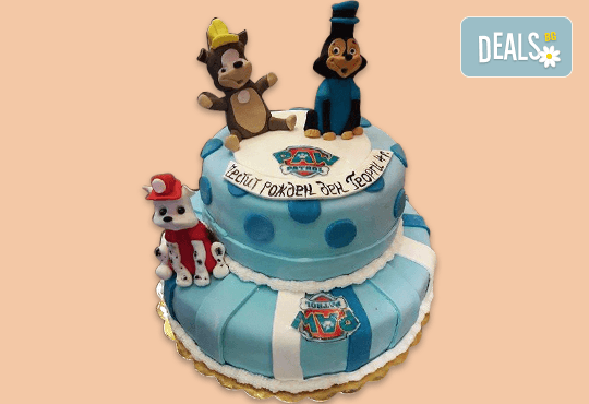 25 парчета! Голяма детска 3D торта с фигурална ръчно изработена декорация от Сладкарница Джорджо Джани - Снимка 7