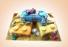 25 парчета! Голяма детска 3D торта с фигурална ръчно изработена декорация от Сладкарница Джорджо Джани - thumb 26