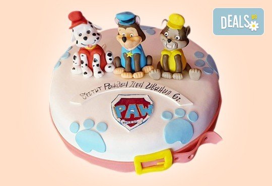 За момчета! Детска 3D торта за момчета с коли и герои от филмчета с ръчно моделирана декорация от Сладкарница Джорджо Джани - Снимка 16