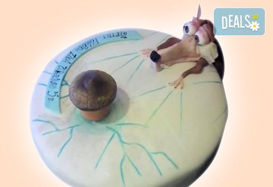 За момчета! Детска 3D торта за момчета с коли и герои от филмчета с ръчно моделирана декорация от Сладкарница Джорджо Джани - Снимка 48