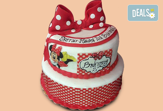 За най-малките! Детска торта с Мечо Пух, Смърфовете, Спондж Боб и други герои от Сладкарница Джорджо Джани - Снимка 31
