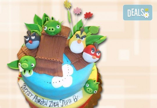 За най-малките! Детска торта с Мечо Пух, Смърфовете, Спондж Боб и други герои от Сладкарница Джорджо Джани - Снимка 62