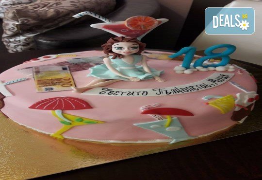 За момичета! Красиви 3D торти за момичета с принцеси и приказни феи + ръчно моделирана декорация от Сладкарница Джорджо Джани - Снимка 61