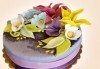 Цветя! Празнична 3D торта с пъстри цветя, дизайн на Сладкарница Джорджо Джани - thumb 6