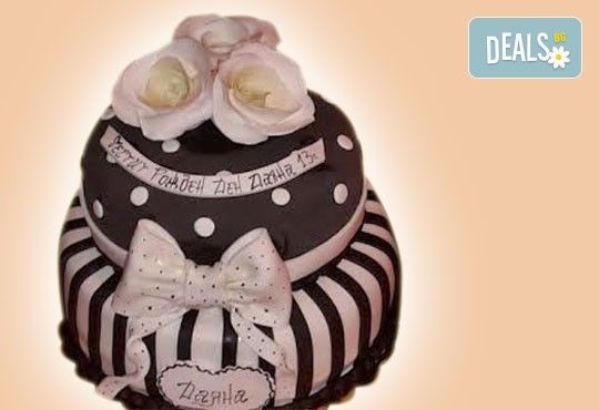 Цветя! Празнична 3D торта с пъстри цветя, дизайн на Сладкарница Джорджо Джани - Снимка 24