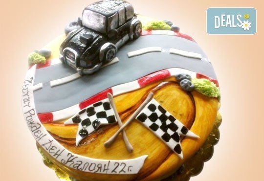 Торта за мъже с индивидуален дизайн и размери по избор от Сладкарница Джорджо Джани! - Снимка 5