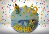 Торта за бебе! Детска фигурална торта 1/2 за бебоци на шест месеца от Сладкарница Джорджо Джани! - thumb1 6