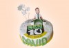 С доставка през април, май и юни! Детска АРТ торта с фигурална ръчно изработена декорация с любими на децата герои от Сладкарница Джорджо Джани - thumb 60
