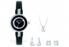 Стилен комплект Pierre Cardin - часовник, 2 чифта обеци и колие + безплатна доставка! - thumb 1