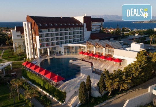 Почивка през май в Чешме - столицата на уиндсърфинга в Турция, с Тансу Травел! 7 нощувки на база All Inclusive в GRAND ONTUR HOTEL 5*, възможност за транспорт - Снимка 2